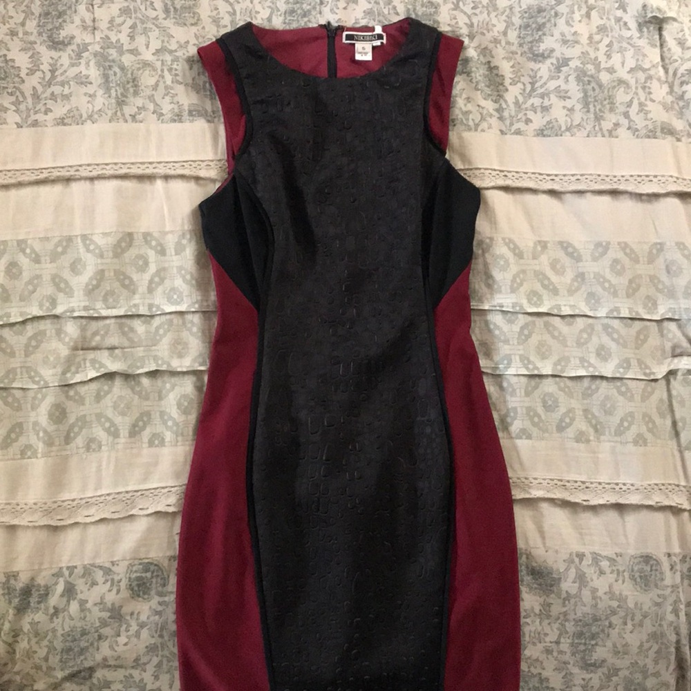 Burgundy Dress